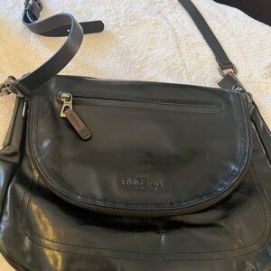 Rudsak Black Leather Crossbody Bag